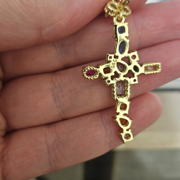 Set necklace and earrings - Picture 2 of 2